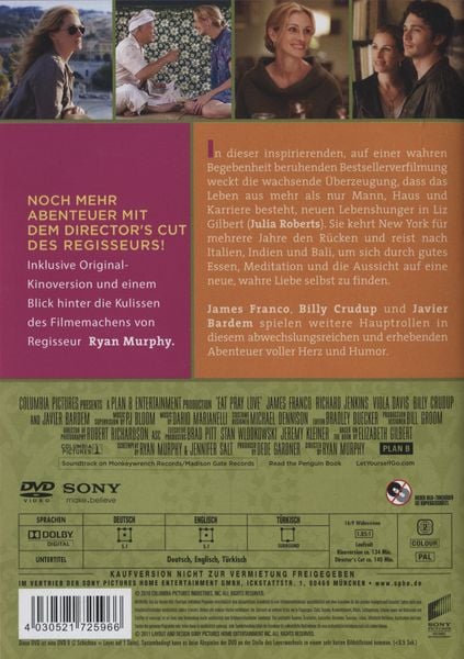 Produktbild: Eat, Pray, Love [DC] - Girls' Night Edition
