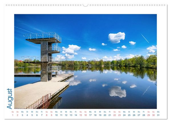Produktbild: Blickfang Darmstadt! (Wandkalender 2026 DIN A2 quer), CALVENDO Monatskalender