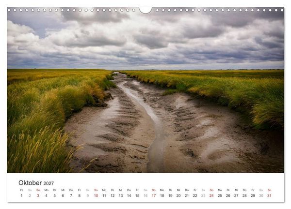 Produktbild: Eiderstedt Impressionen (Wandkalender 2027 DIN A3 quer), CALVENDO Monatskalender