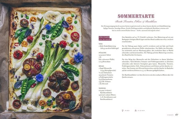 Produktbild: Nat&uuml;rlich aus dem Ofen: Pizza, Quiche, Tarte & Pie