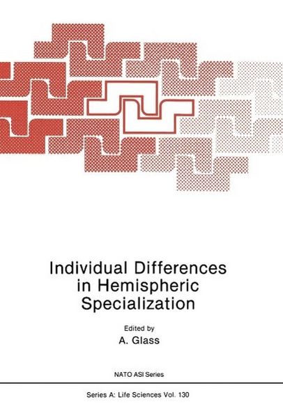Produktbild: Individual Differences in Hemispheric Specialization