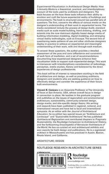 Produktbild: Experiential Visualization in Architectural Design Media