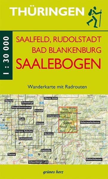 Produktbild: Wanderkarte Saalebogen, Saalfeld, Rudolstadt, Bad Blankenburg