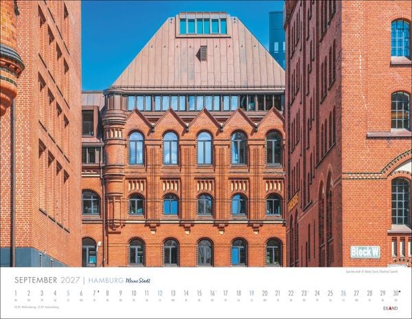 Produktbild: Hamburg - Meine Stadt Kalender 2027