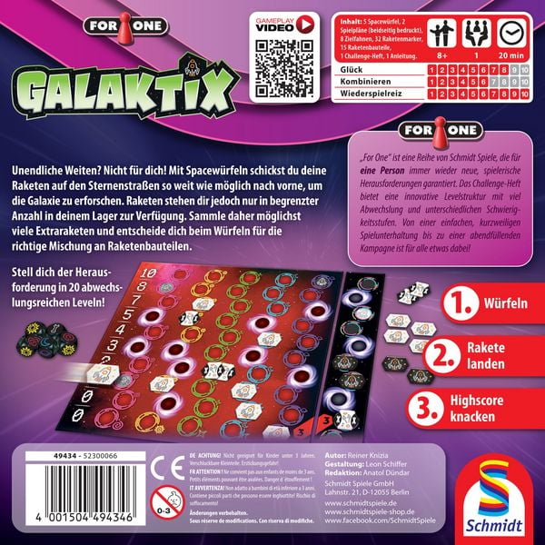 Produktbild: For One, Galaktix