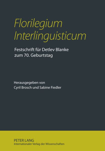 Produktbild: &laquo;Florilegium Interlinguisticum&raquo;