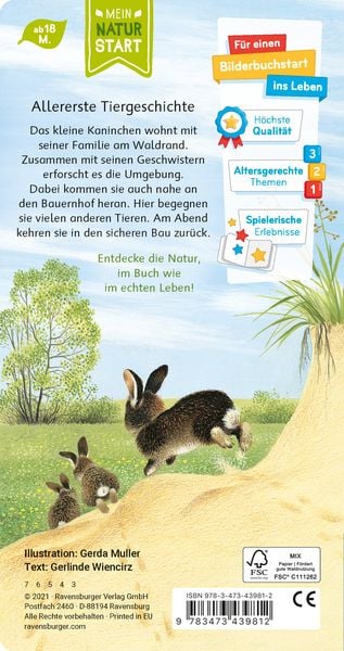 Produktbild: Ich bin das kleine Kaninchen
