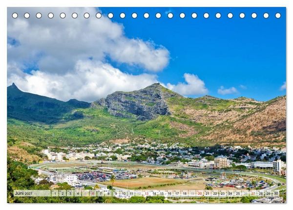 Produktbild: Mauritius - Perle im Indischen Ozean (Tischkalender 2027 DIN A5 quer), CALVENDO Monatskalender