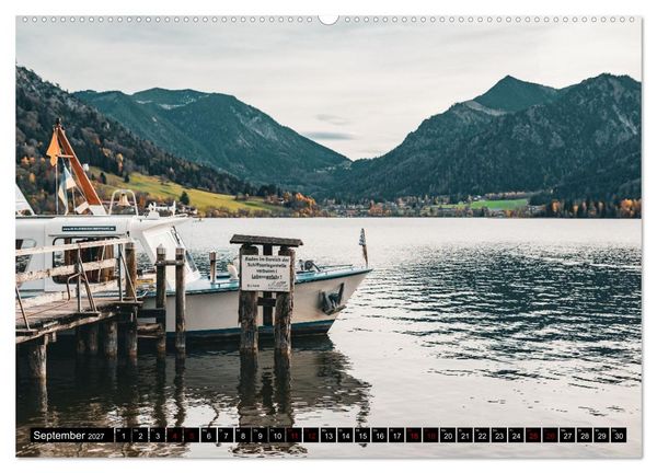 Produktbild: Bayrische Seen und W&auml;lder (Wandkalender 2027 DIN A2 quer), CALVENDO Monatskalender