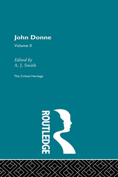 Produktbild: John Donne: The Critical Heritage