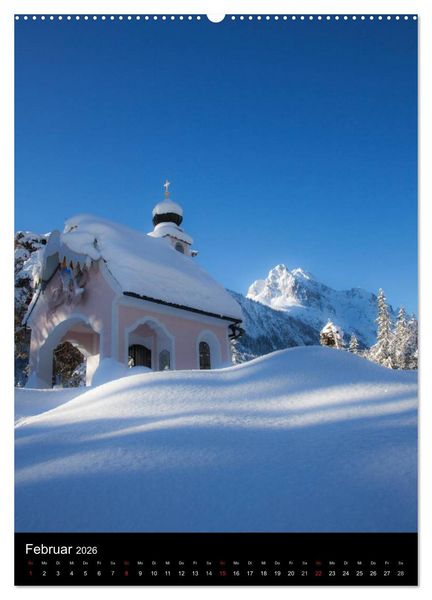Produktbild: Bergblicke - Mittenwald (Wandkalender 2026 DIN A2 hoch), CALVENDO Monatskalender