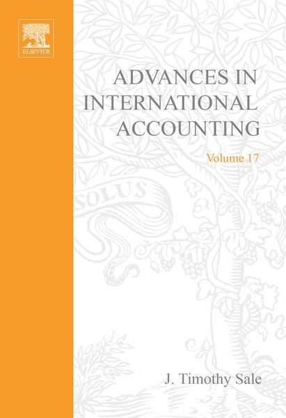 Produktbild: Advances in Intl Accounting