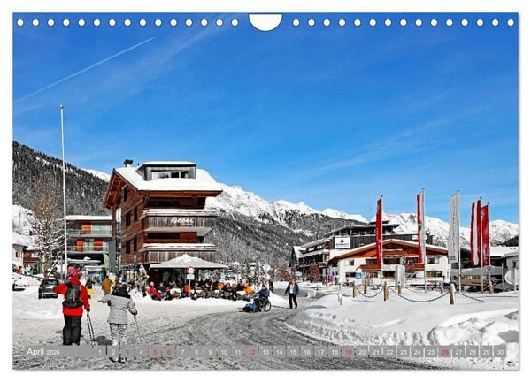 Produktbild: St. Anton am Arlberg (Wandkalender 2026 DIN A4 quer), CALVENDO Monatskalender
