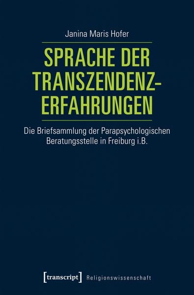 Produktbild: Sprache der Transzendenzerfahrungen