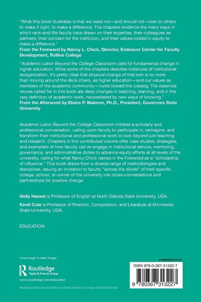 Produktbild: Academic Labor Beyond the College Classroom