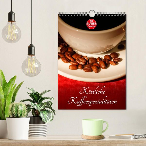 Produktbild: K&ouml;stliche Kaffeespezialit&auml;ten (Wandkalender 2026 DIN A4 hoch), CALVENDO Monatskalender