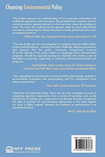 Produktbild: Choosing Environmental Policy