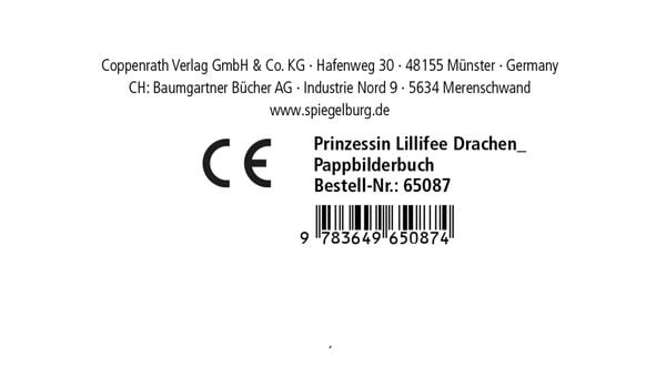 Produktbild: Prinzessin Lillifee und der kleine Drache (Pappbilderbuch)