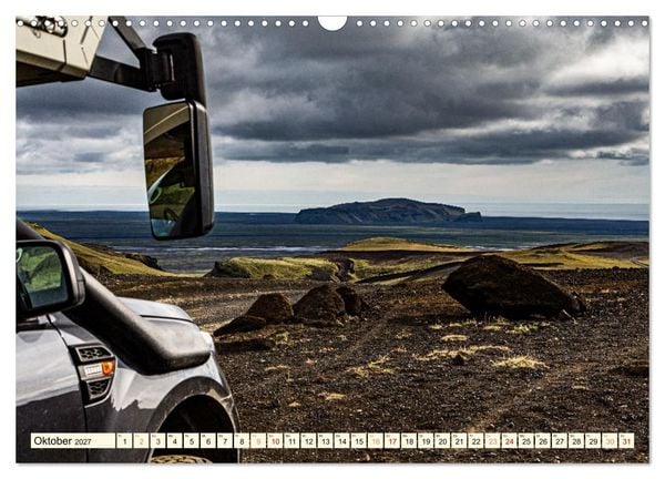 Produktbild: Overlanding on Iceland - Mit dem 4x4 Camper kreuz und quer &uuml;ber die Insel (Wandkalender 2027 DIN A3 quer), CALVENDO Monatskalender