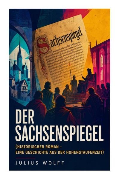 Produktbild: Der Sachsenspiegel (Historischer Roman - Eine Geschichte aus der Hohenstaufenzeit)