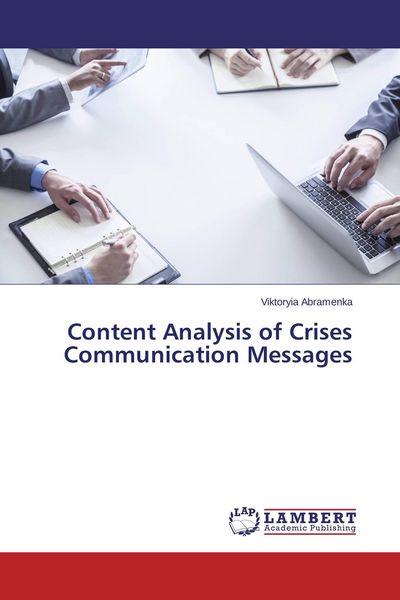 Produktbild: Content Analysis of Crises Communication Messages