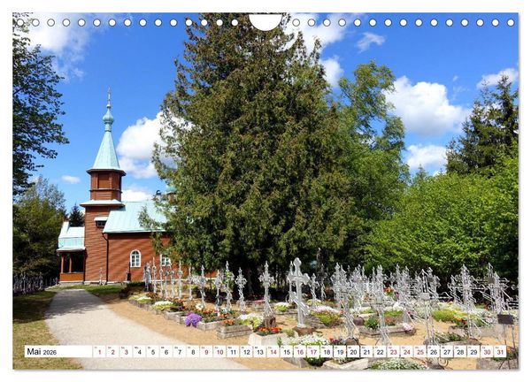 Produktbild: Traumland Estland - Erkundungen zwischen Saka und Narva (Wandkalender 2026 DIN A4 quer), CALVENDO Monatskalender