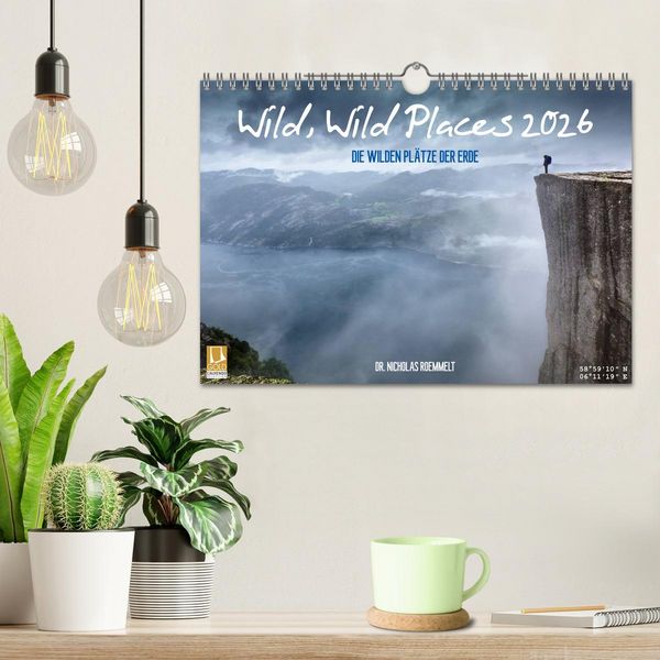 Produktbild: Wild, Wild Places 2026 (Wandkalender 2026 DIN A4 quer), CALVENDO Monatskalender