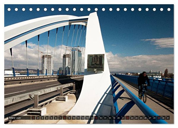 Produktbild: Donaumetropole Bratislava (Tischkalender 2026 DIN A5 quer), CALVENDO Monatskalender