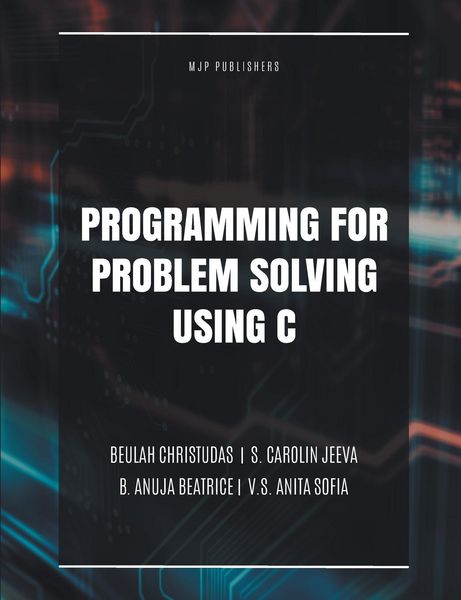 Produktbild: Programming For Problem Solving Using C