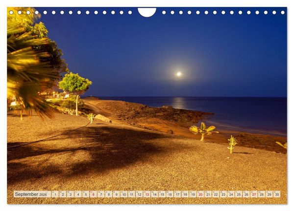 Produktbild: Urlaubsparadies Lanzarote (Wandkalender 2026 DIN A4 quer), CALVENDO Monatskalender