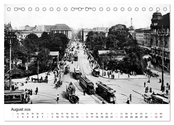 Produktbild: Gr&uuml;&szlig;e aus dem alten Berlin (Tischkalender 2026 DIN A5 quer), CALVENDO Monatskalender