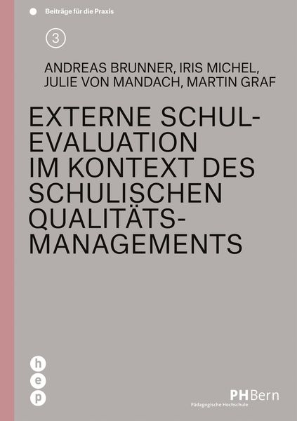 Produktbild: Externe Schulevaluation im Kontext des schulischen Qualit&auml;tsmanagements