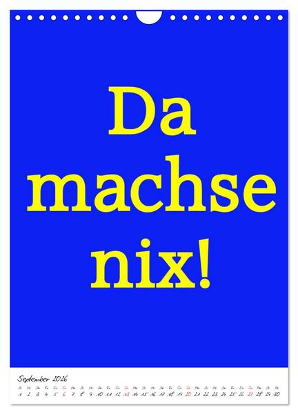 Produktbild: Spr&uuml;che aus&acute;m Pott (Wandkalender 2026 DIN A4 hoch), CALVENDO Monatskalender