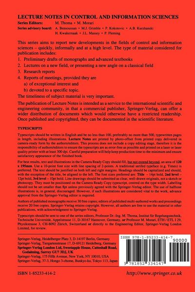 Produktbild: Nonlinear Control of Wheeled Mobile Robots
