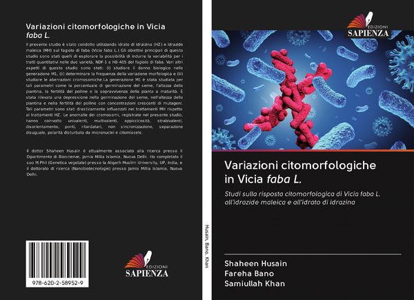 Produktbild: Variazioni citomorfologiche in Vicia faba L.