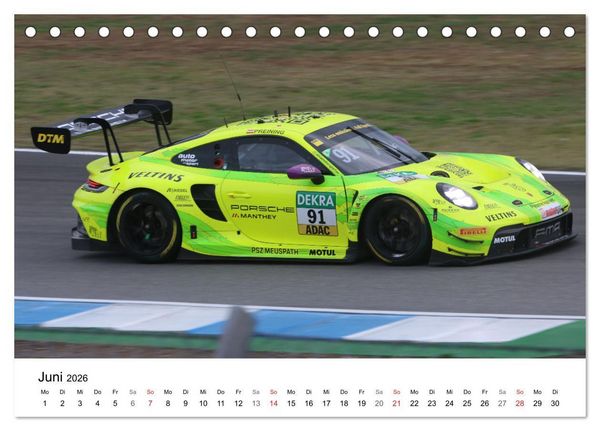 Produktbild: Deutsche Tourenwagen (Tischkalender 2026 DIN A5 quer), CALVENDO Monatskalender