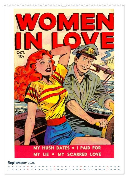 Produktbild: Love and Drama (hochwertiger Premium Wandkalender 2026 DIN A2 hoch), Kunstdruck in Hochglanz