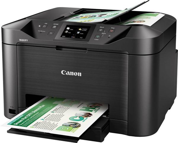 Canon MAXIFY MB5150 Multifunktionsdrucker Tintenstrahl Farbe A4 Drucker, Scanner, Kopierer, Fax LAN, WLAN, Duplex, Duple