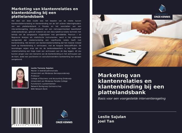 Produktbild: Marketing van klantenrelaties en klantenbinding bij een plattelandsbank