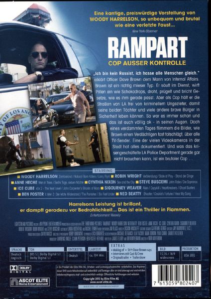 Produktbild: Rampart - Cop au&szlig;er Kontrolle