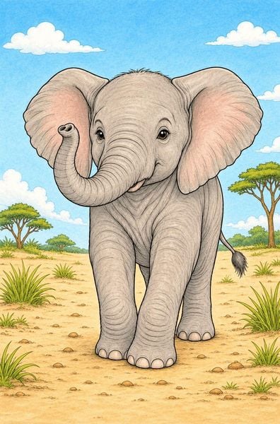Produktbild: Wundersch&ouml;ne Tierwelt Malbuch f&uuml;r Kinder ab 8 Jahren mit 50 sch&ouml;nen Ausmalmotiven