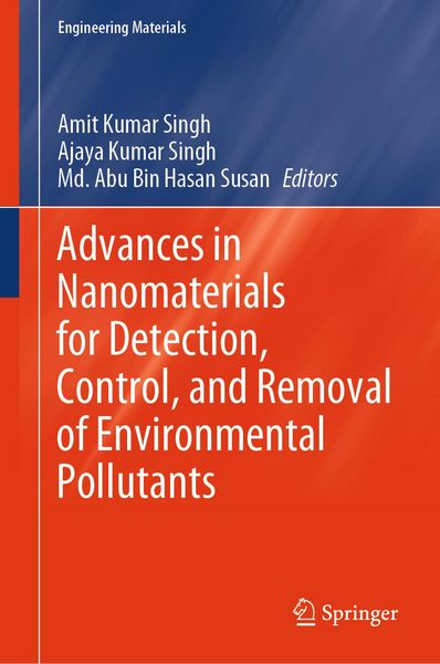Produktbild: Advances in Nanomaterials for Detection, Control, and Removal of Environmental Pollutants