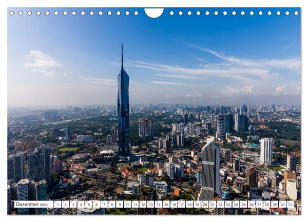 Produktbild: Kuala Lumpur einfach liebenswert (Wandkalender 2026 DIN A4 quer), CALVENDO Monatskalender