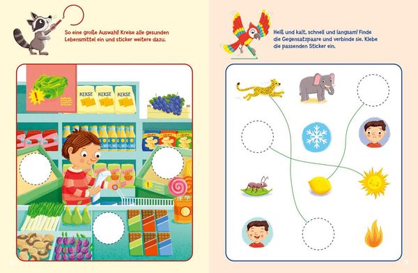 Sticker-Rätsel für Kindergarten-Kids. Logisches Denken - Buch | Thalia