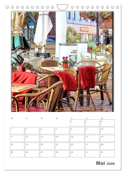 Produktbild: Jever - die Nordsee vor der T&uuml;r (Wandkalender 2026 DIN A4 hoch), CALVENDO Monatskalender