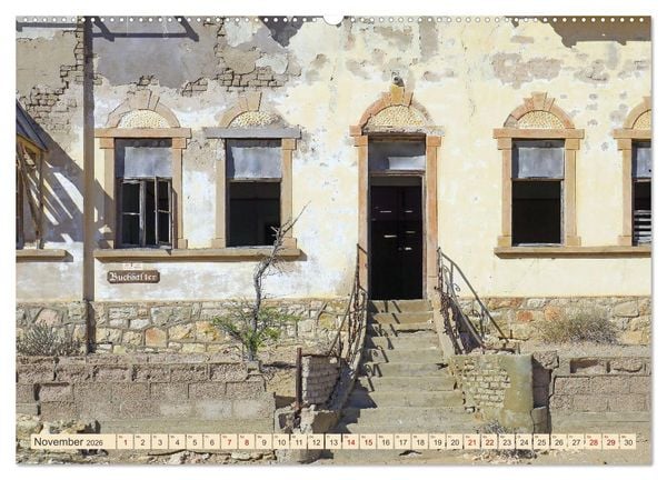 Produktbild: Kolmannskuppe Lost Place in Namibia (Wandkalender 2026 DIN A2 quer), CALVENDO Monatskalender