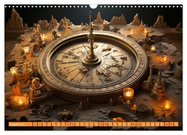 Produktbild: Antike Wegweiser (Wandkalender 2026 DIN A3 quer), CALVENDO Monatskalender