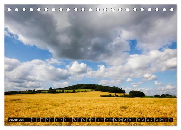 Produktbild: Sch&ouml;ne Landschaften der Oberlausitz (Tischkalender 2026 DIN A5 quer), CALVENDO Monatskalender