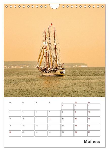 Produktbild: R&uuml;gen - Terminplaner (Wandkalender 2026 DIN A4 hoch), CALVENDO Monatskalender