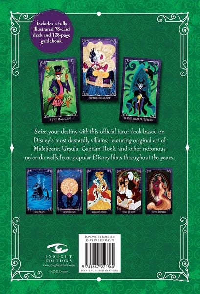 Produktbild: Disney Villains Tarot Deck and Guidebook
